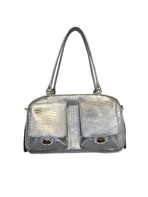 Marlee Bag - Silver Gator