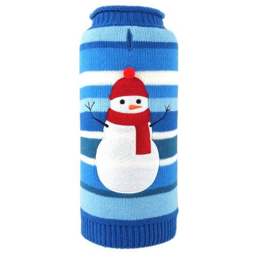 Snowman Stripe Roll Neck Sweater Default Title