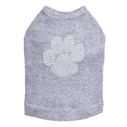 Paw (Rhinestone) - Dog Tank