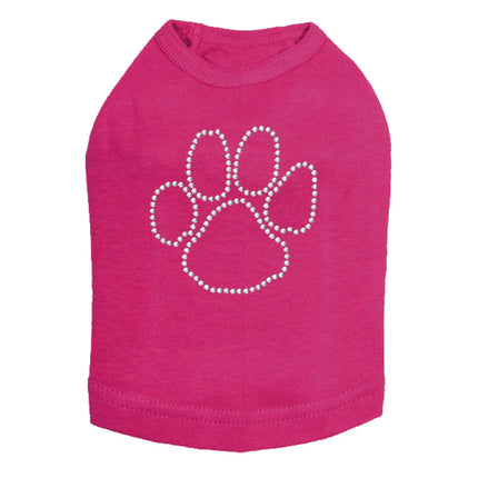 Paw (Silver Nailheads) - Dog Tank