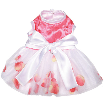 The Flora Flower Petal Dog Dress