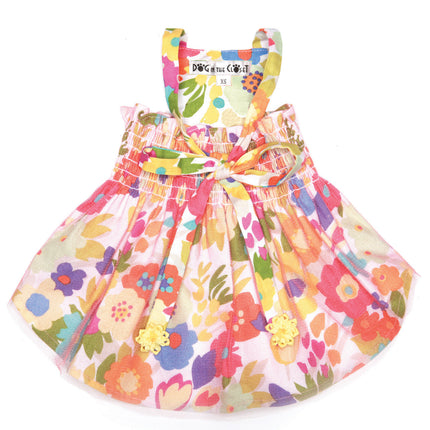 The Hannah Floral Dog Dress