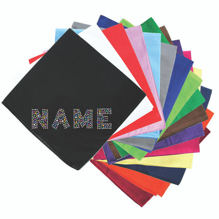 Custom Name - Multicolor - Bandanna