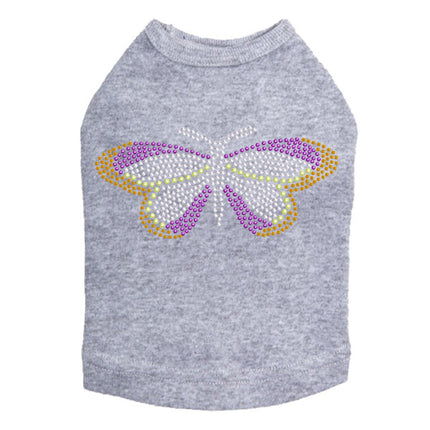 Magenta Butterfly - Dog Tank