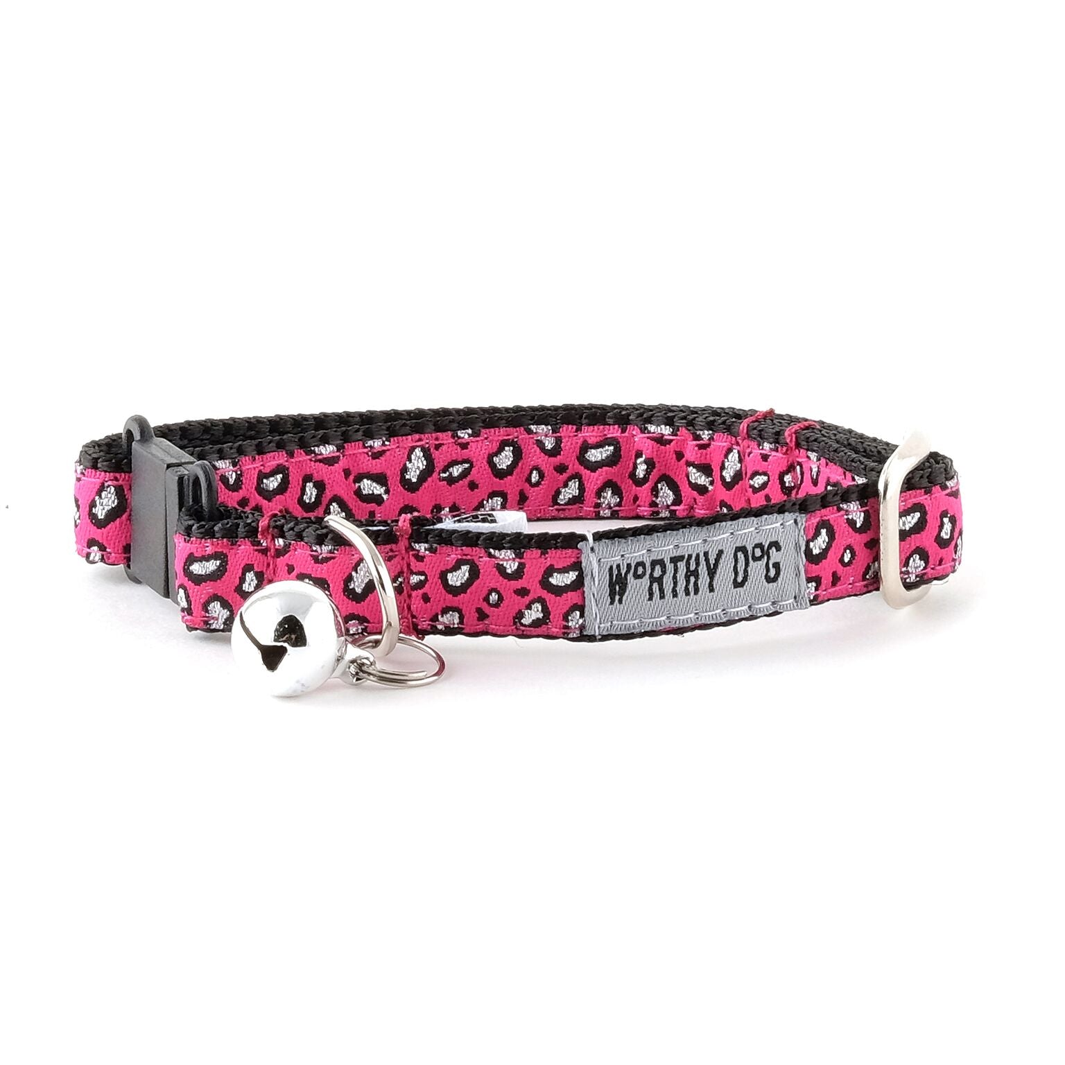 Cat Collar- Cheetah Pink