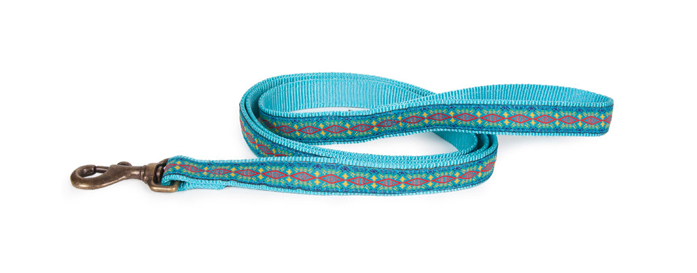 pendleton pet diamond river leash Turquoise