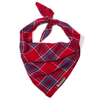 Red Plaid II Tie Bandana Default Title