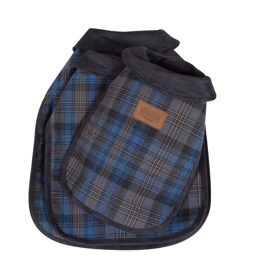 crescent lake plaid dog coat