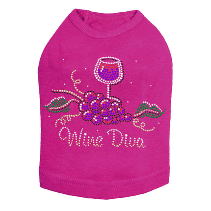 Wine Diva 2 - Dog Tank