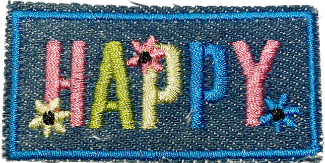 Happy Denim - Patch