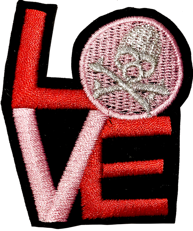 Love with Skull - Patch