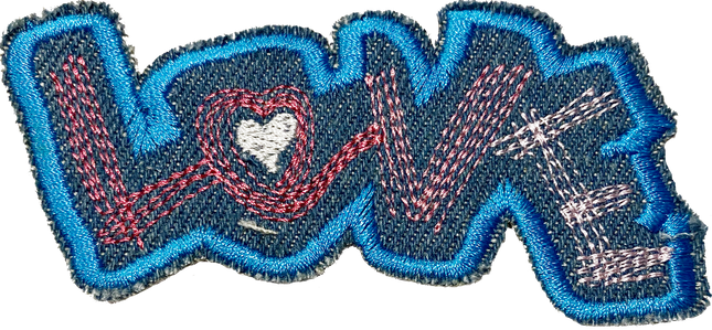 Love Denim Patch - Patch