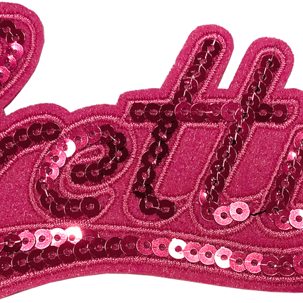 Pretty Pink Sequin - Patch