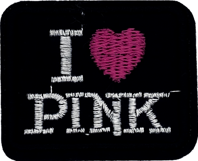 I Love Pink - Patch