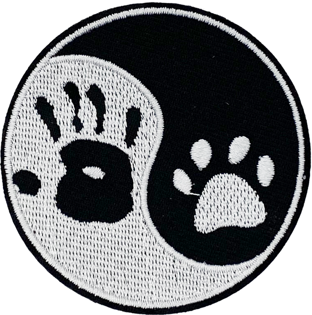 Yin Yang (Hand & Paw) - Patch