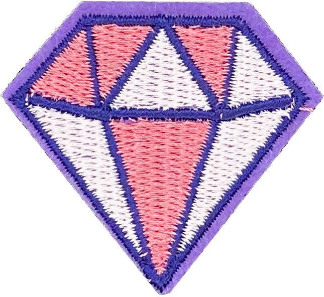 Purple & Pink Diamond - Patch