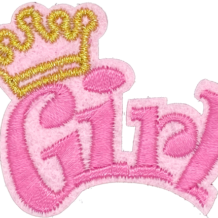 Girl with Crown - Patch