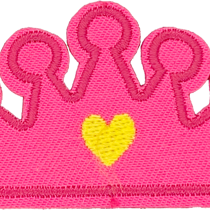 Hot Pink Crown - Patch