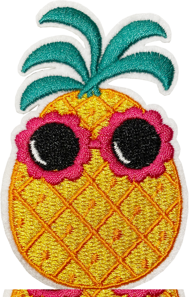 Pineapple with Glasses - Patch