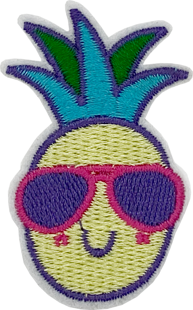 Pineapple with Glasses 2- Patch