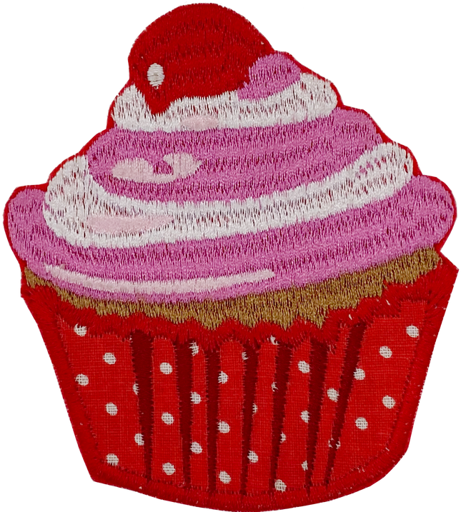 Cupcake 4 (Red) - Patch