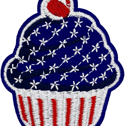 Patriotic Cupcake - Patch