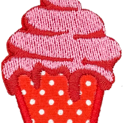 Cupcake 9 (Red Dots) - Patch