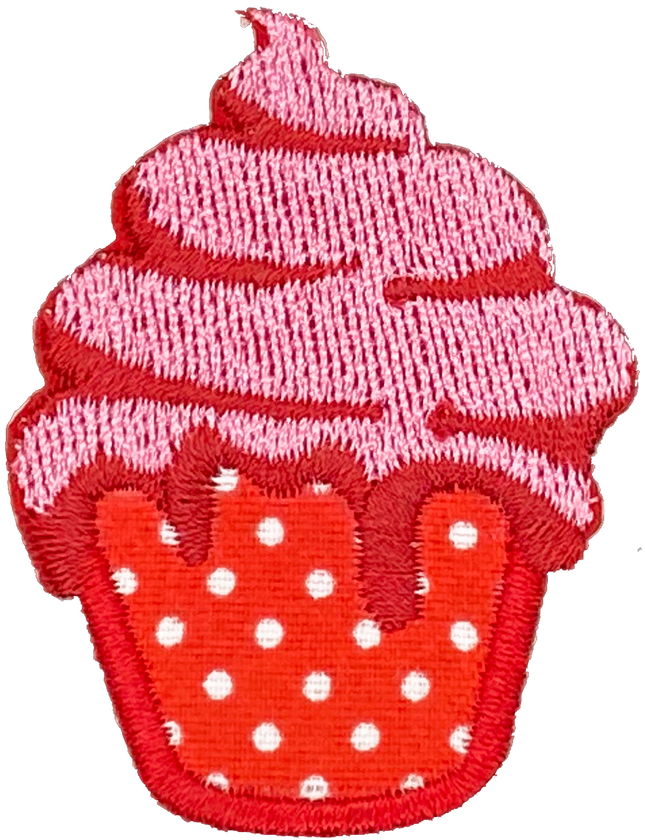 Cupcake 9 (Red Dots) - Patch