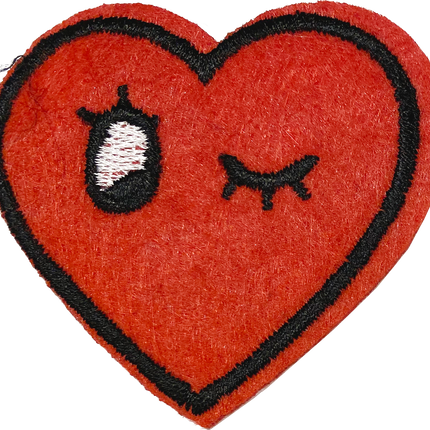 Heart with Wink - Patch