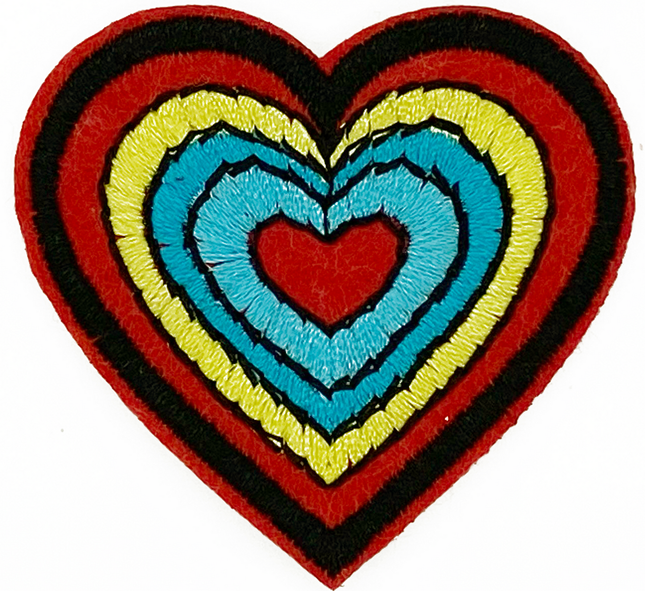 Rainbow Heart 3- Patch