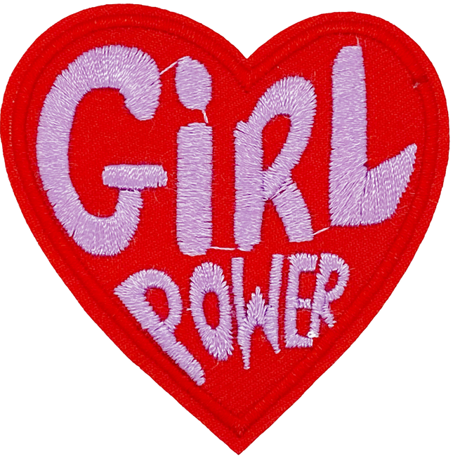 Girl Power Heart - Patch