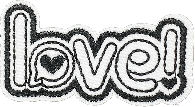 Love Black and White - Patch