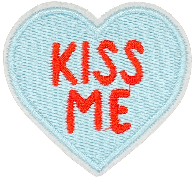 Conversation Heart - Kiss Me - Patch