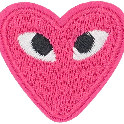 Heart with Eyes ( Hot Pink) - Patch