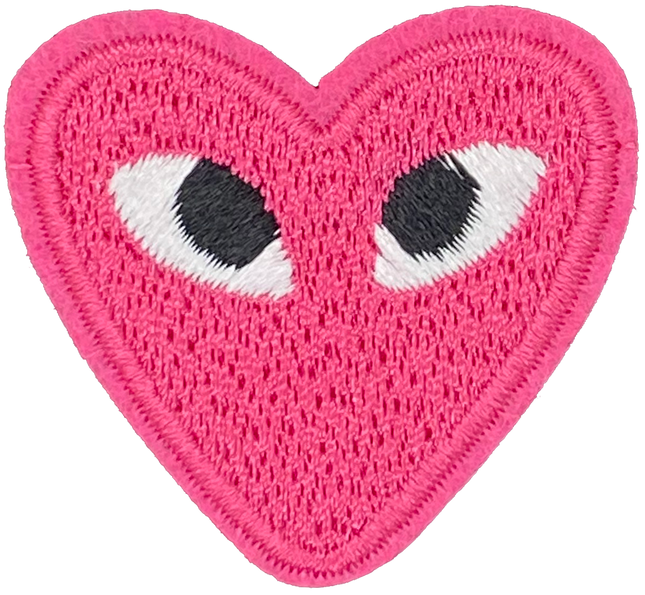 Heart with Eyes ( Hot Pink) - Patch