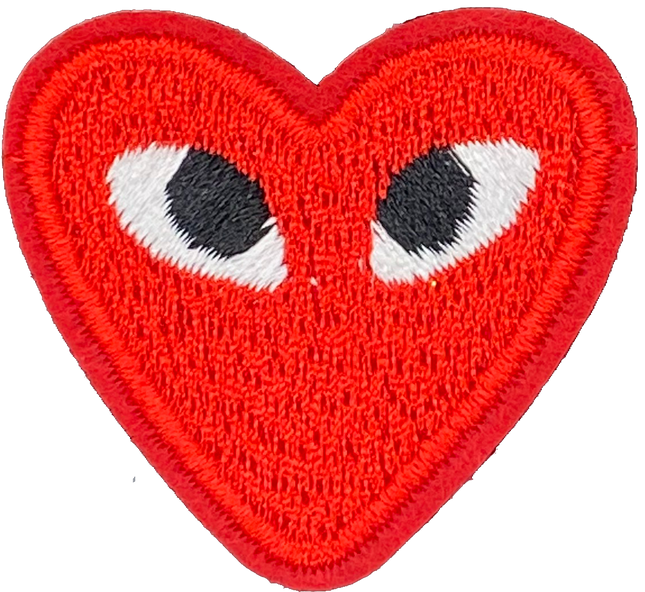 Heart with Eyes (Red) - Patch