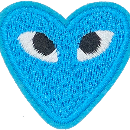 Heart with Eyes (Turquoise) - Patch