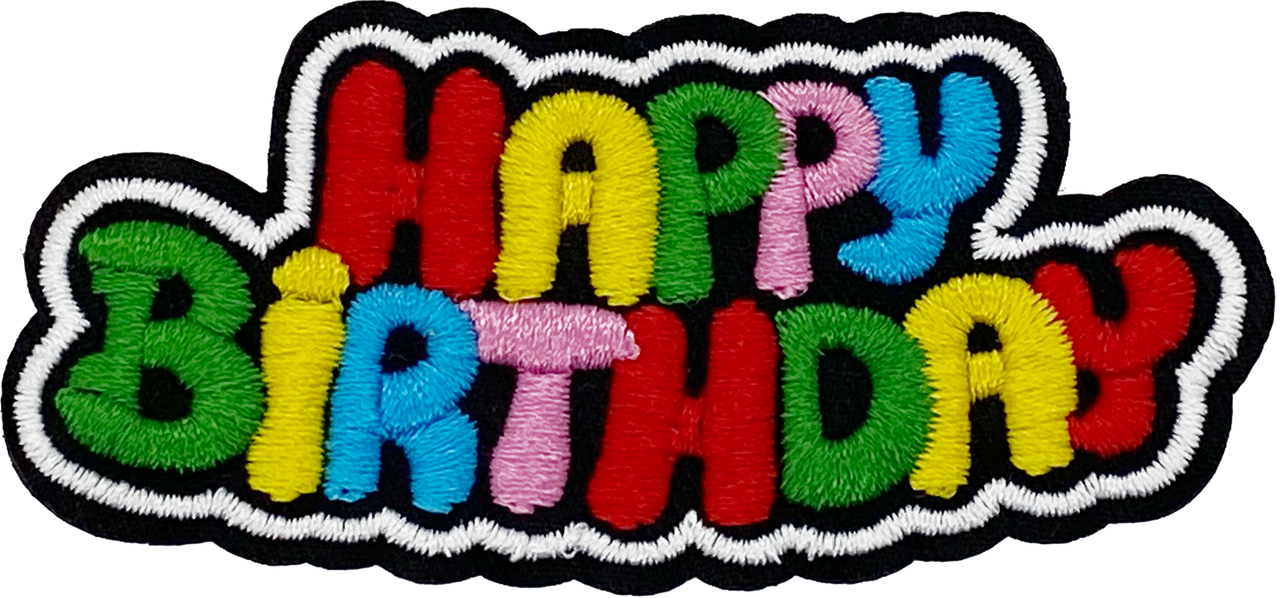 Happy Birthday 2 (Multicolor) - Patch