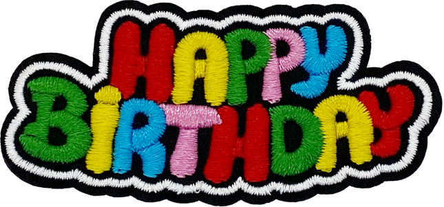 Happy Birthday 2 (Multicolor) - Patch