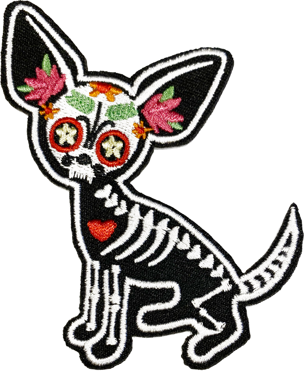 Chihuahua Sugar Skull - Patch