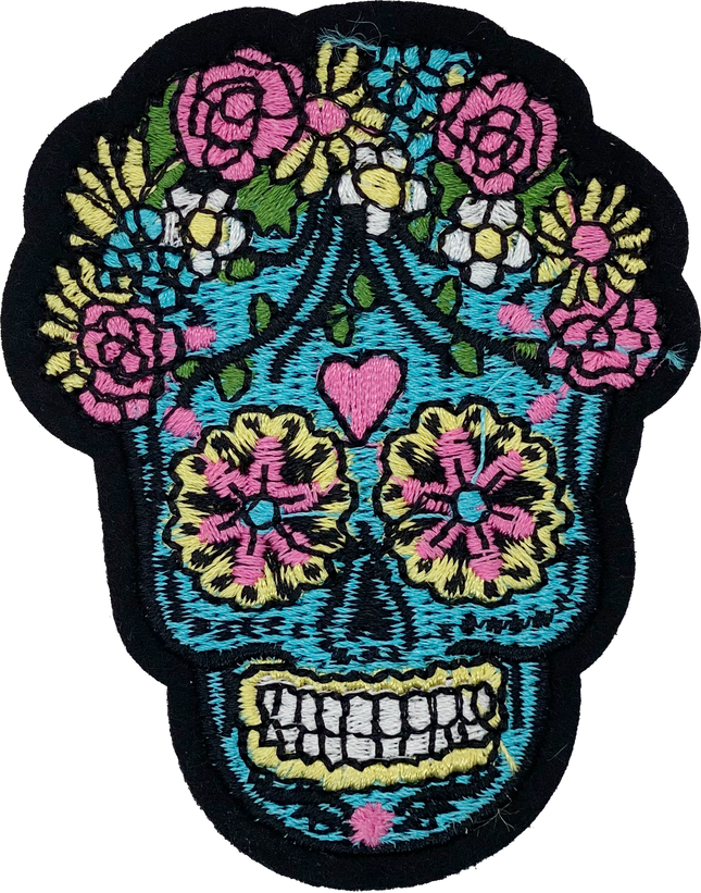 Turqupose Sugar Skull - Patch