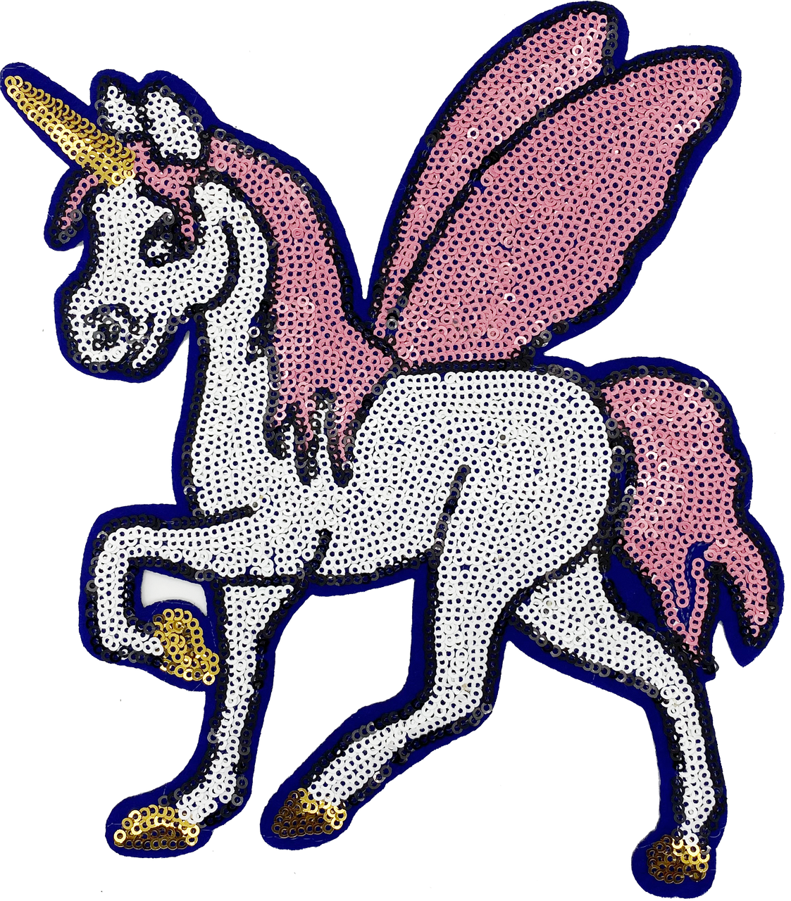 Large Sequin Unicorn 2 - Patch