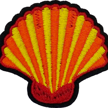 Seashell (Red & Yellow) - Patch