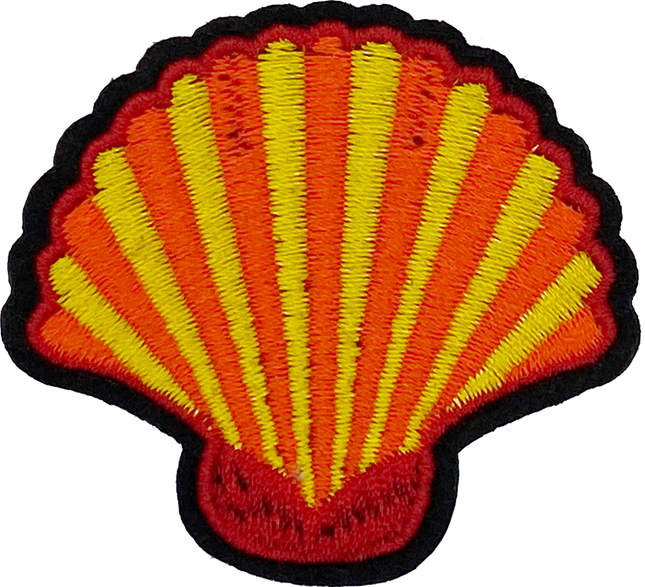 Seashell (Red & Yellow) - Patch