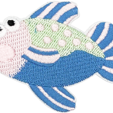 Fish (Pink & Blue) - Patch