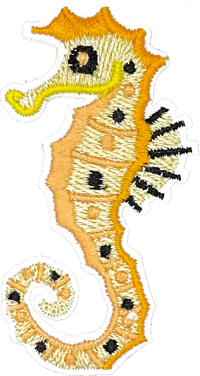 Yellow Seahorse - Patch