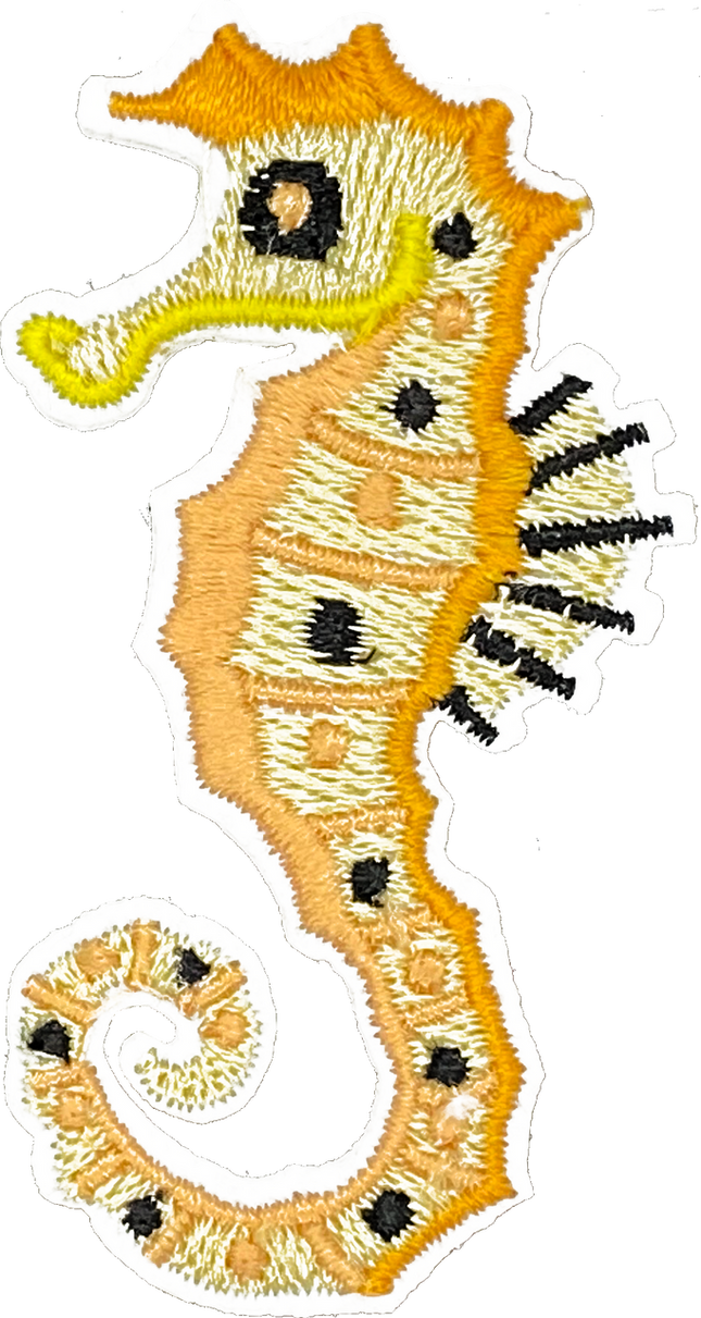 Yellow Seahorse - Patch