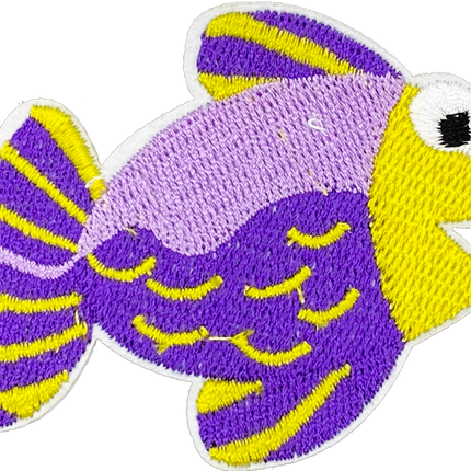 Fish (Purple & Yellow) - Patch