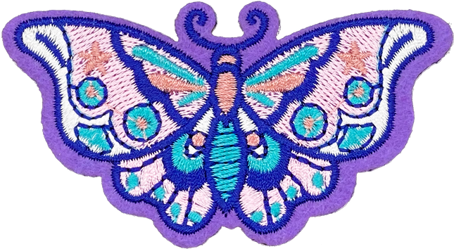 Purple Butterfly- Patch