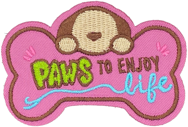 Paws to Enjoy Life - Patch